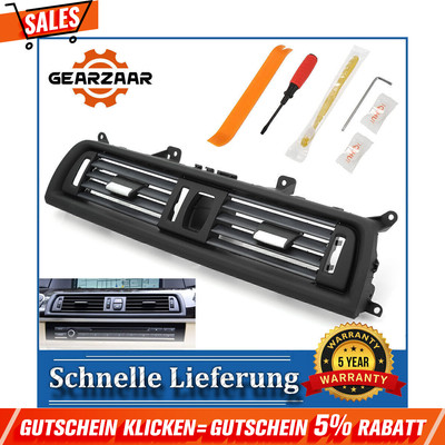 DOITOOL Bodenlüftungsgitter Für Klimaanlage & Heizung – Lüftungsgitter Mit Anti-Verstopfung, 29,6 X 14,3 Cm, Schwarz