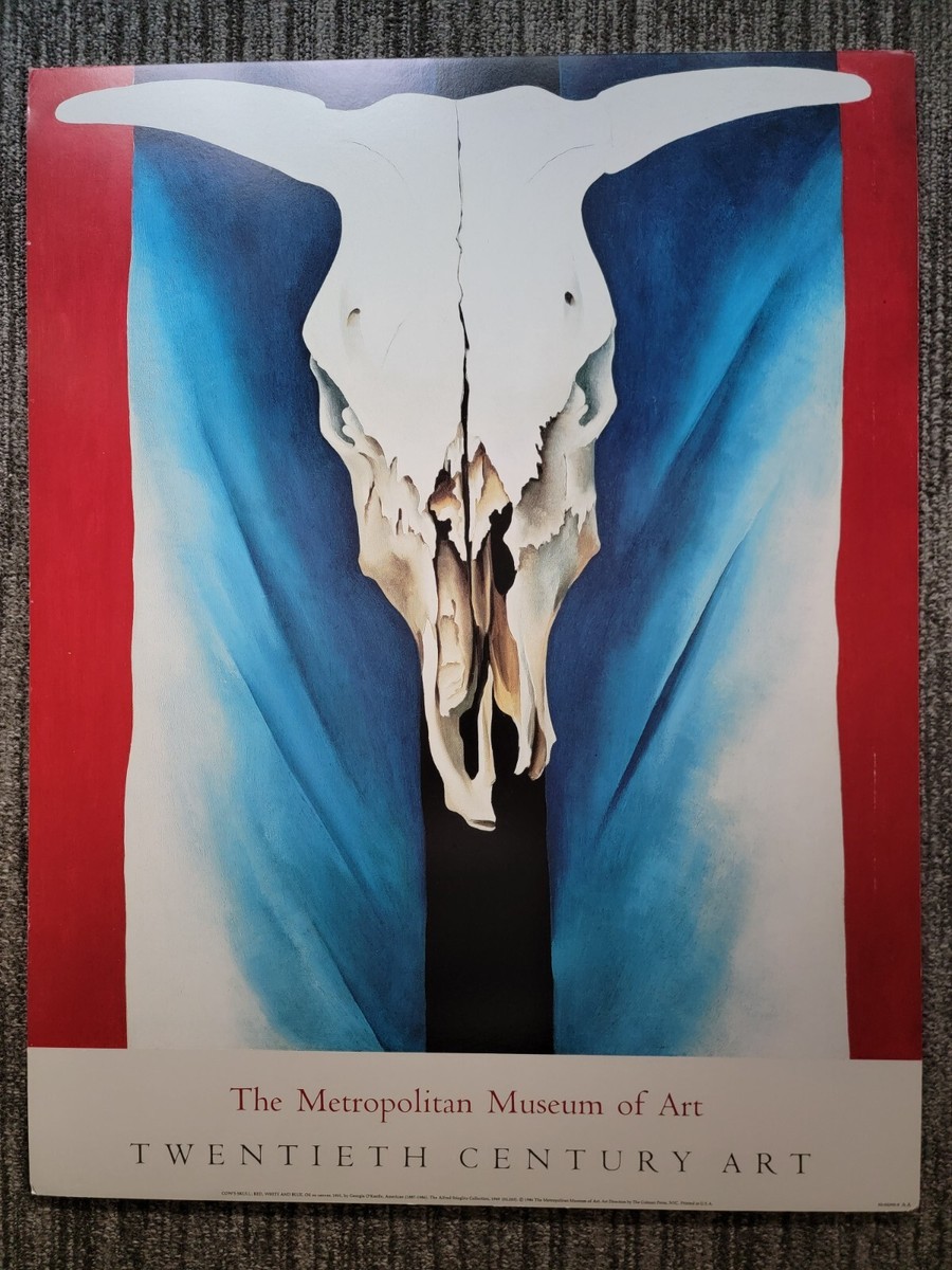 GEORGIA O'KEEFFE ポスター Georgia O'Keeffe: Abstraction Blue Poster – MoMA Design Store
