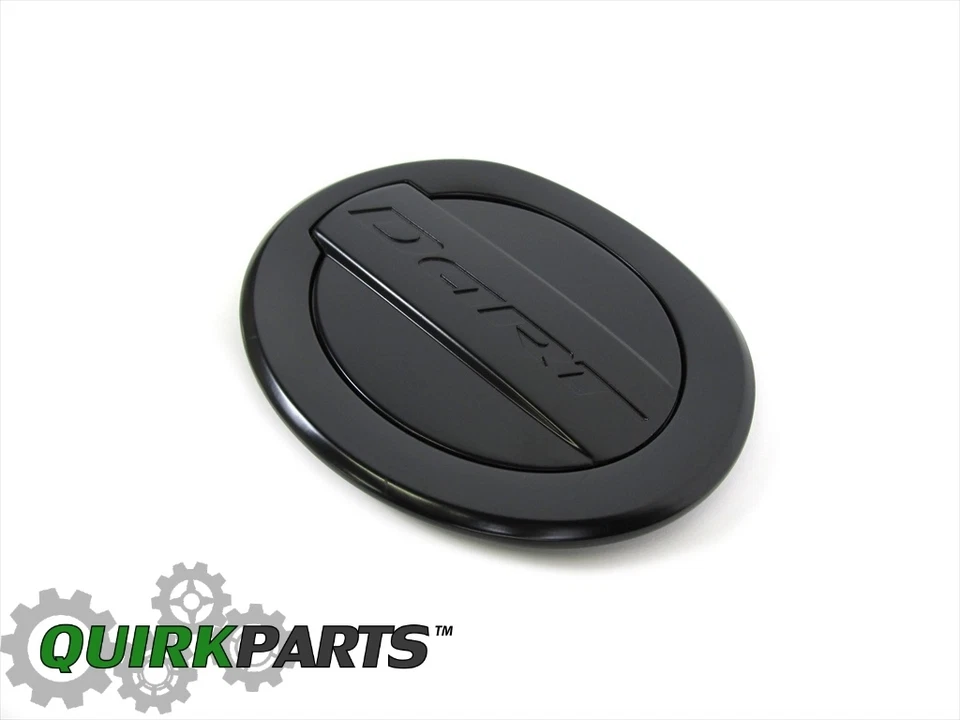 Dodge Dart 2013-2014 tanque de gasolina puerta de llenado de combustible negro genuino nuevo Mopar 82213633 Foto 2 de 4
