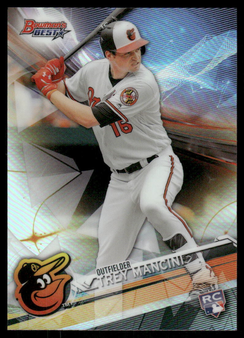 2017 Bowman's Best - Refractor #47 Trey Mancini (RC)