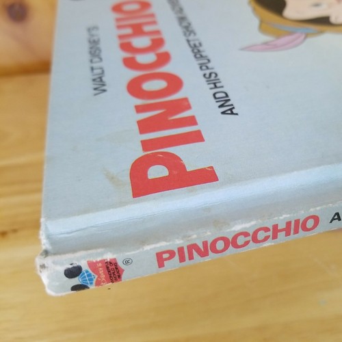 Walt Disney's Pinocchio and his Puppet Show Adventure, 1973, Hardcover Book - Picture 5 of 7