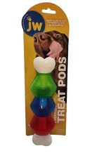 JW Pet EverTuff Large Nylon Bone Treat Pod Dog Toy
