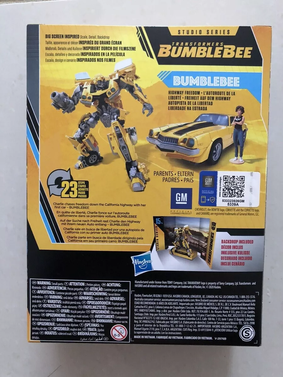 Transformers Studio Series SS15 Buzzworthy Bumblebee DELUXE