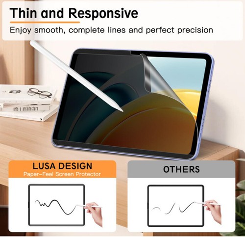 Detachable Film For iPad Pro 2024 Paper-Feel Magnetic Screen Protector Reusable - Picture 11 of 14