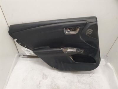 Toyota Avalon XLE, 4DR Rear Left Door Trim Panel, 13-15, Black