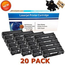 20PK CB436A Laser Toner Cartridge For HP 36A LaserJet M1522 M1522NF P1505 P1505N