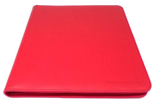 Docsmagic.de Pro-Player Juego de 12 Bolsillos Cremallera-Álbum Rojo - Carpeta de 480 - Magic The Gathering - Imagen 9 de 9