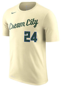 milwaukee bucks cream jersey