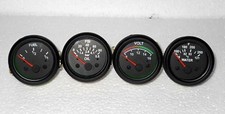 Electrical Oil Pressure Temperature Volt Fuel Gauge 52 Mm Dual Scale