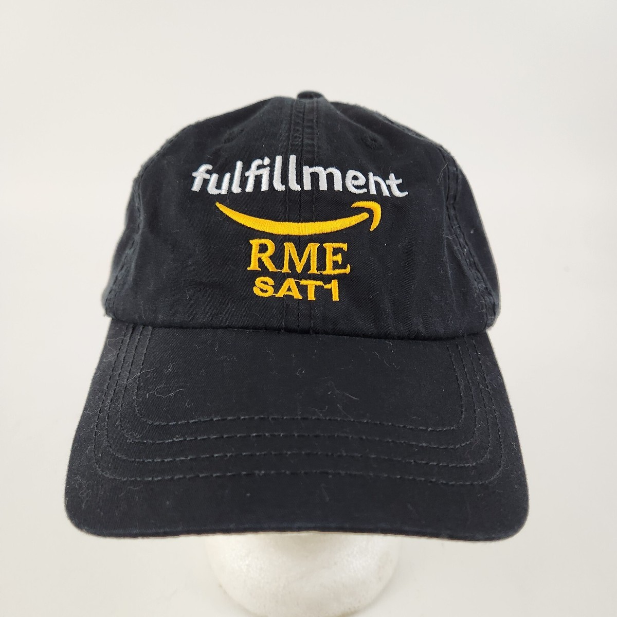 Amazon Warehouse Fulfillment Center Worker Logo Baseball Hat Cap