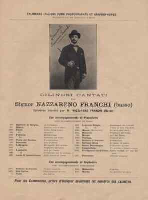 ITALIAN BASS NAZZARENO FRANCHI CDR