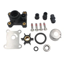 Water Pump Impeller Repair Kit for Johnson Evinrude 9.9 15 HP Outboard 394711