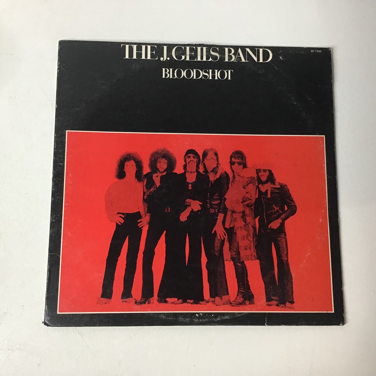 The J. Geils Band ‎”Bloodshot” LP/Atlantic SD7260 (VG+) RED VINYL