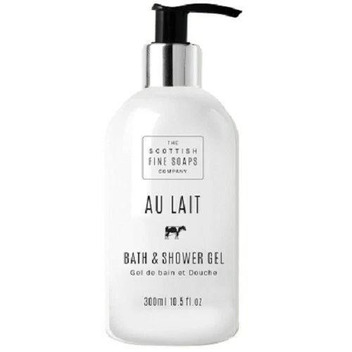 THE SCOTTISH FINE SOAP COMPANY The Scottish Fine Soaps Company Au Lait Bath & Shower Gel 300ml Bottle