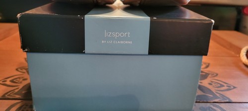 Lizsport Liz Claiborne Womens Spice White Comfort Shoes US 8.5M Tan NEW in Box - Picture 3 of 10