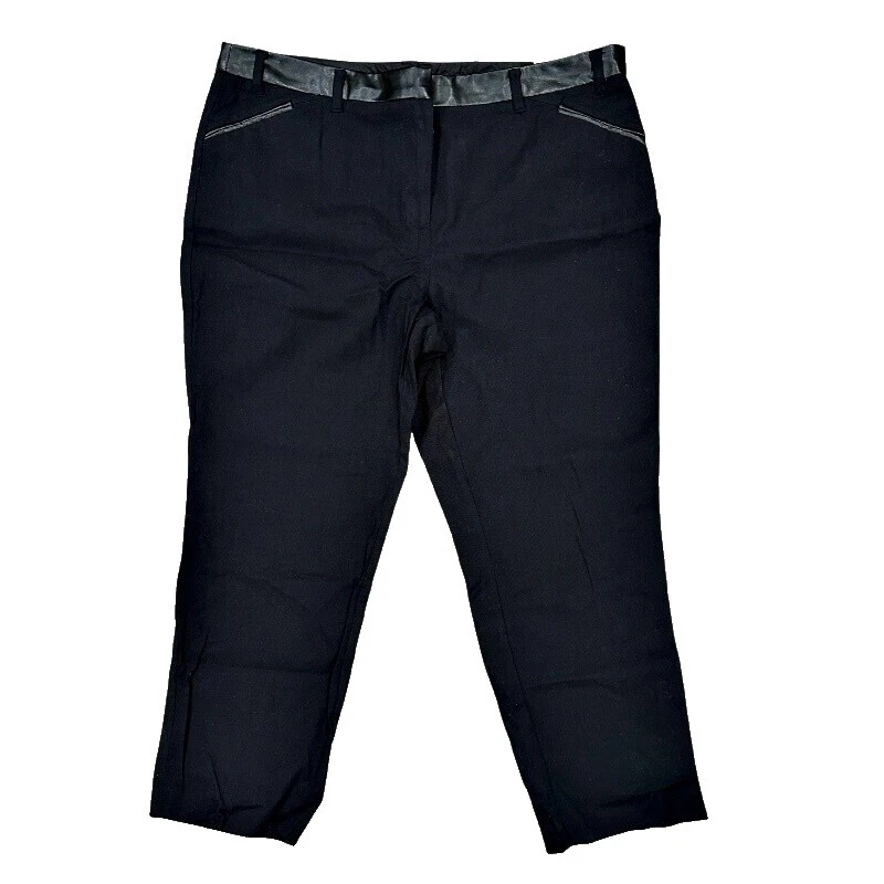 Pantalones para mujer Worthington Industries negros de algodón