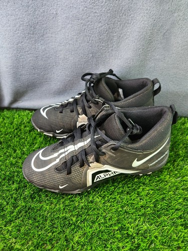Nike Boys Alpha Menace 3 CV0581-001 Black Football Cleats Shoes Size 4.5Y - Picture 3 of 10
