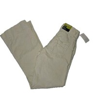 NWT Gap Girls size 14 Slim Cream Colored Velvet Bow Pocket Bootcut