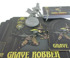 DARKEST DUNGEON: The Board Game GRAVE ROBBER Mini & Cards NEW!! image