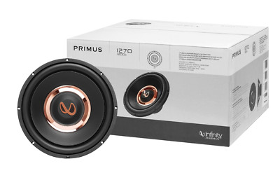 Infinity PRIMUS-1270 12'' Subwoofer 1200W Peak Power Car Audio Deep Bass Speaker