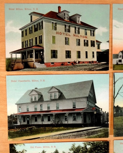7 Postcards Milton Milton Mills New Hampshire Hotels Milton