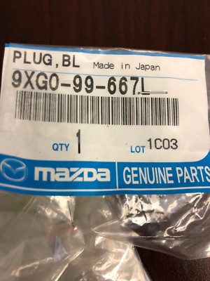 OEM 9XG099667L Timing Cover Blind Plug for Mazda 3 Cx-7 6 OEM 9XG099667L Timing Cover Blind Plug for Mazda 3 Cx-7 6