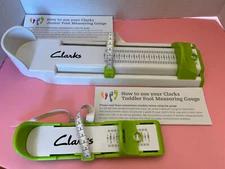 Clarks Shoe Toddler and Junior Foot Measuring Gauges