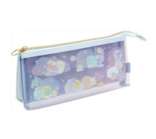 San-X Sumikko Gurashi Pen Pouch Three Pockets Futoshita Shunkan No Sumikko