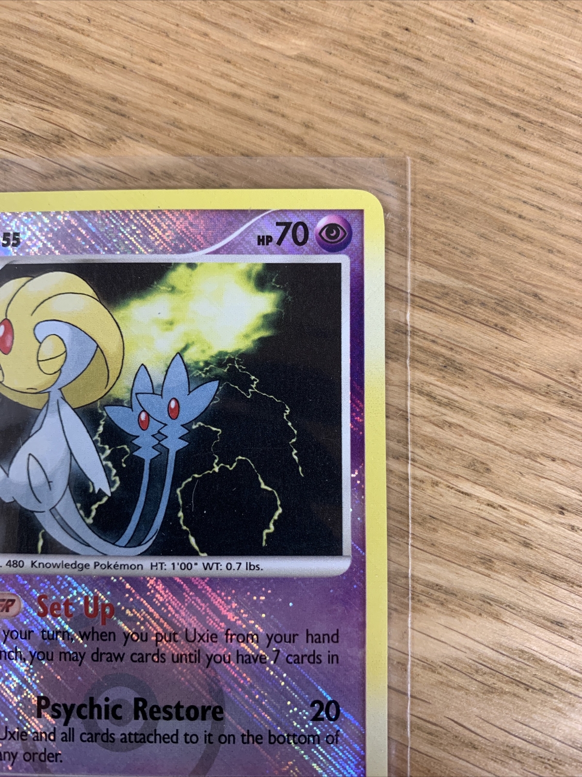 Uxie Pokemon Card Legends Awakened 43/146 Rare Reverse Holo CROSSHATCH NM eBay