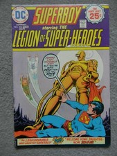 Superboy starring The Legion Of Super-Heroes 206 DC Comics Feb 1975 VG