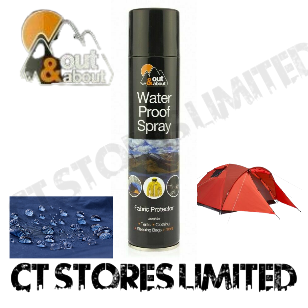 NEW Bulk Waterproof Spray Fabric 300ML Can Shoe Leather Fabric Camping