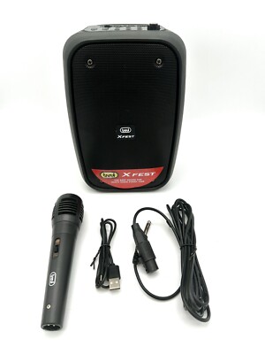 Trevi XFest XF 150 KB Tragbarer Lautsprecher 15 W Karaoke mit Mikrofon