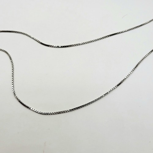 Sterling Silver Letter H Pendant Chain Necklace. Length 39cm. Hallmarked 925 - Picture 6 of 8