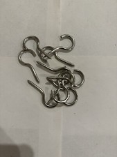 A4 Stainless Steel Screw Hooks With Wood Thread 50mm X 3.5mm