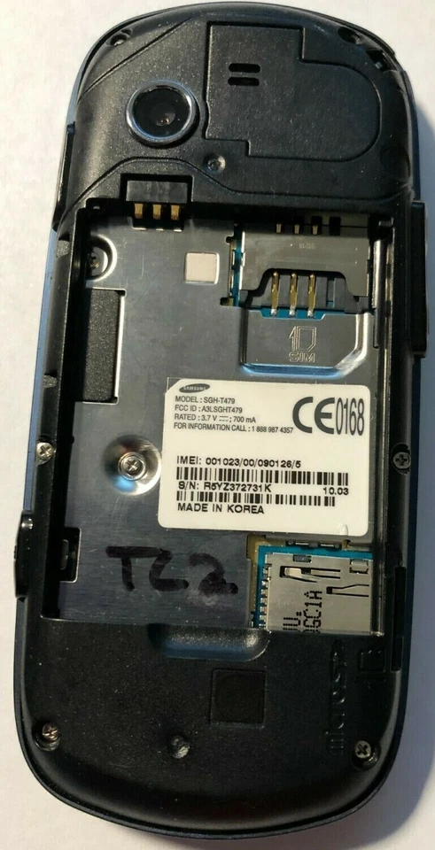 READ 1ST Samsung SGH T479 (T-Mobile) Black Cell Phone Fast Ship 58 Drops  - Image 4 of 4