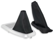 POUR LR FREELANDER 2 2006-2014 SOUFFLET LEVIER DE VITESSE et FREIN A MAIN CUIR