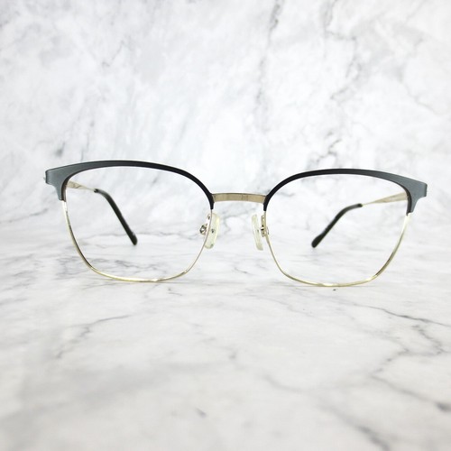 Morel 30163L ND10 Eyeglasses Square Black Gold Full Rim Frames 52-18-140