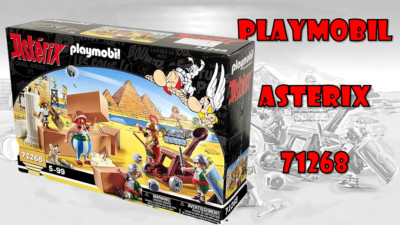 PLAYMOBIL PERSONNAGE ASTÉRIX,BANDE dessinée, Idéfix obélix romain camp