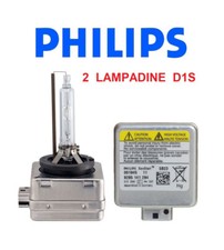 Coppia Lampadina Philips D1S 6000K XENON OEM HID luce bianca T1