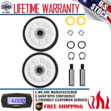 For Maytag Dryer Roller Wheel Drum Support Kit 303373K 12001541 312948 2 Pack