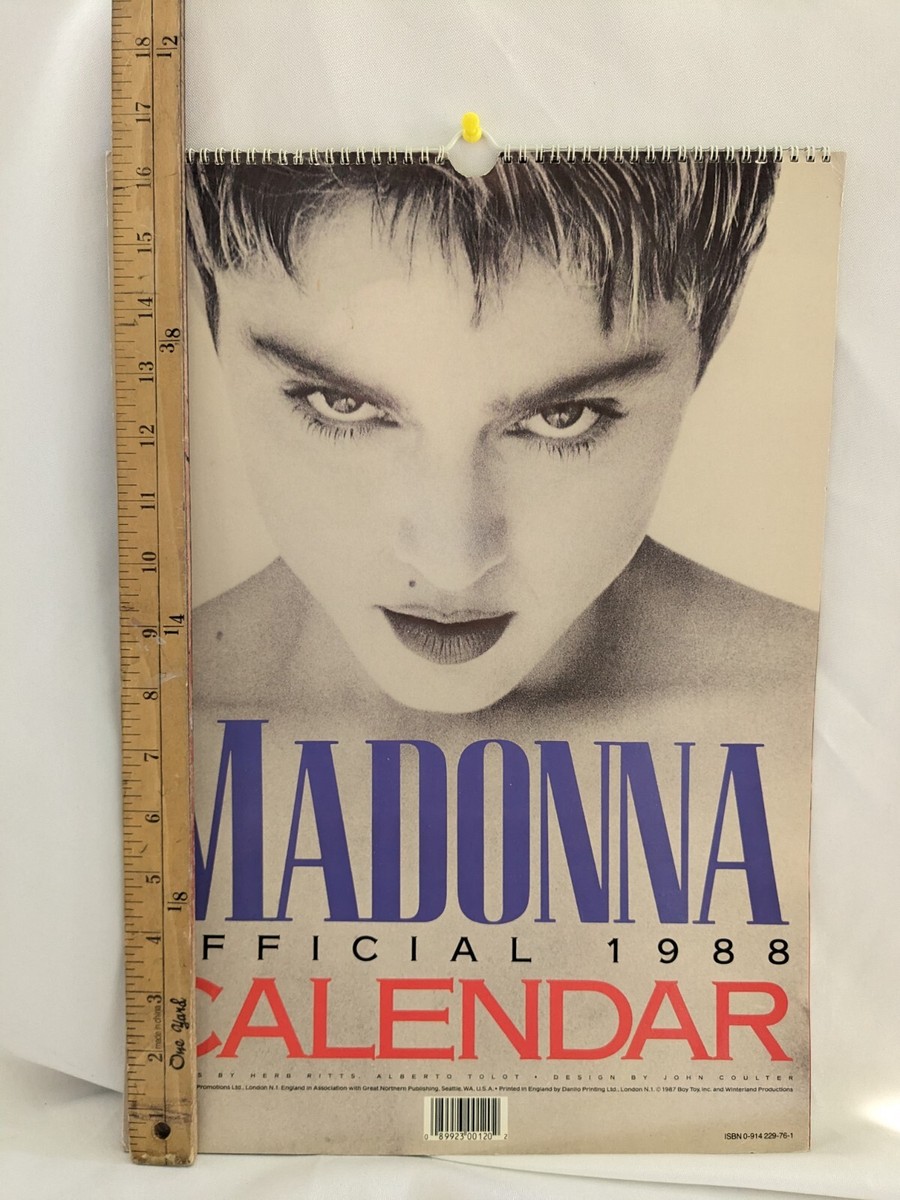 【非売品・激レア】MADONNA マドンナ 1987年日本公演 ポスタークリップ 非売品・激レア】MADONNA マドンナ 1987年日本公演 ポスター