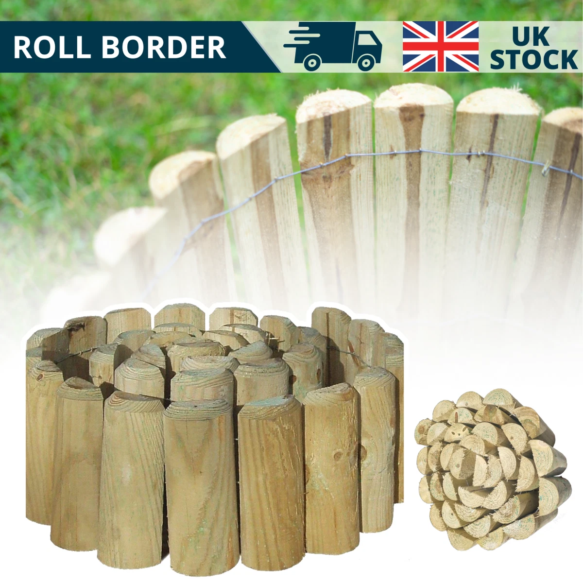 Garden Log Roll Edging Uk Fasci Garden