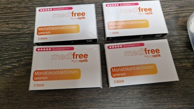 medifree by prooptik Monatslinsen Premium 3 Paar (2x 3 Stück) -3,50 EXP: 07-27