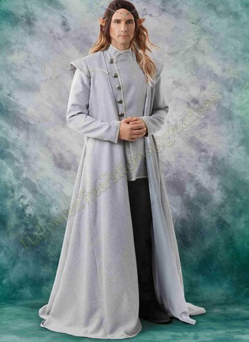 Simplicity 3126 Medieval Renaissance Coat Costume Sewing Pattern sz 44-52 UNCUT - Picture 5 of 7