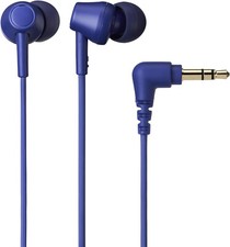 Audio-technica JAPAN Inner Ear Fit Headphone stereo headphones ATH-CK350X Blue