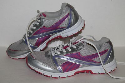 Reebok Ultimate CC Running Shoes, #J97676, Slvr/Pink/Ppl,Women's ~8.5 or 7 Youth