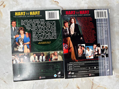 Hart To Hart TV Series Seasons 1 & 2 Complete DVD Robert