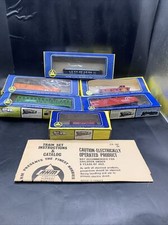 AHM HO Scale Train Car Lot 6 Cars Tracks And Train Set Instructions and Catalog