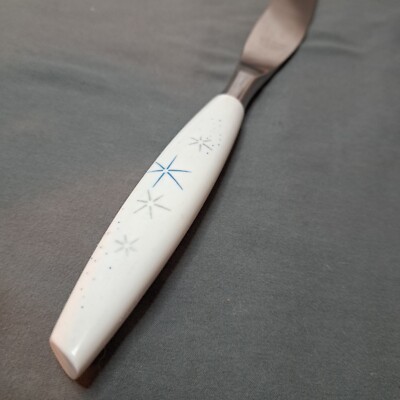 Vtg MCM Atomic Starburst Handle Mode Danish Sheffield England Serving Knife 13''