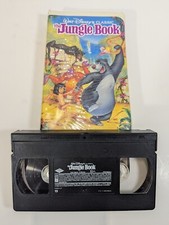 The Jungle Book 1967 VHS, 1992 Walt Disney Black Diamond Collection. Used